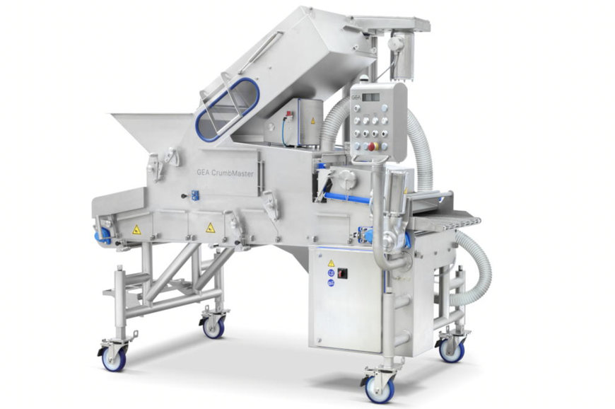 NEW BREADING TECHNOLOGY FROM GEA PRODUCES WITH LESS DUST, LOSS AND MINIMAL CRUMB BREAKDOWN